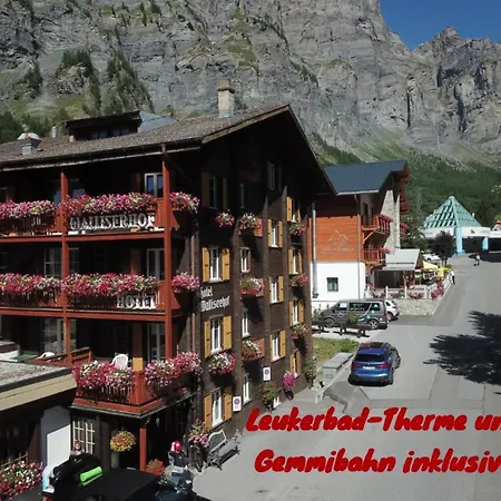Walliserhof-leukerbad-therme Otel 3*